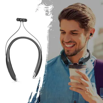 New V8 Bluetooth Sports Bluetooth Earphones Neck-Mounted Wireless Stereo Bass Bone Conduction Headset Headphone Earphone
New V8 Bluetooth Sports Bluetooth Earphones Neck-Mounted Wireless Stereo Bass Bone Conduction Headset Headphone Earphone