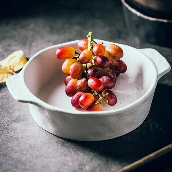 1PC Japanese Style Baking Dish Ceramic Home Dumpling Dish Deep Soup Dish Fish Sushi Dinner Plate Tableware
1PC Japanese Style Baking Dish Ceramic Home Dumpling Dish Deep Soup Dish Fish Sushi Dinner Plate Tableware