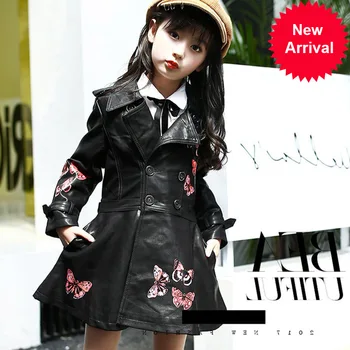 Girls Jacket Leather For Outerwear Girl Flower Children's Jacket Coat Winter Children's Costumes For Girls 6 8 10 12 14 Year
Girls Jacket Leather For Outerwear Girl Flower Children's Jacket Coat Winter Children's Costumes For Girls 6 8 10 12 14 Year