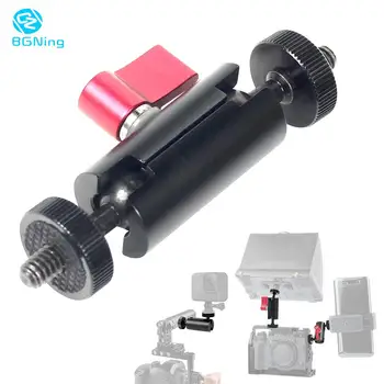 BGNing Aluminum Double Ball Head Mount Adapter Magic Arm with 1/4" Screw for Monitor DV Video Light DSLR SLR Camera for Gopro
BGNing Aluminum Double Ball Head Mount Adapter Magic Arm with 1/4" Screw for Monitor DV Video Light DSLR SLR Camera for Gopro