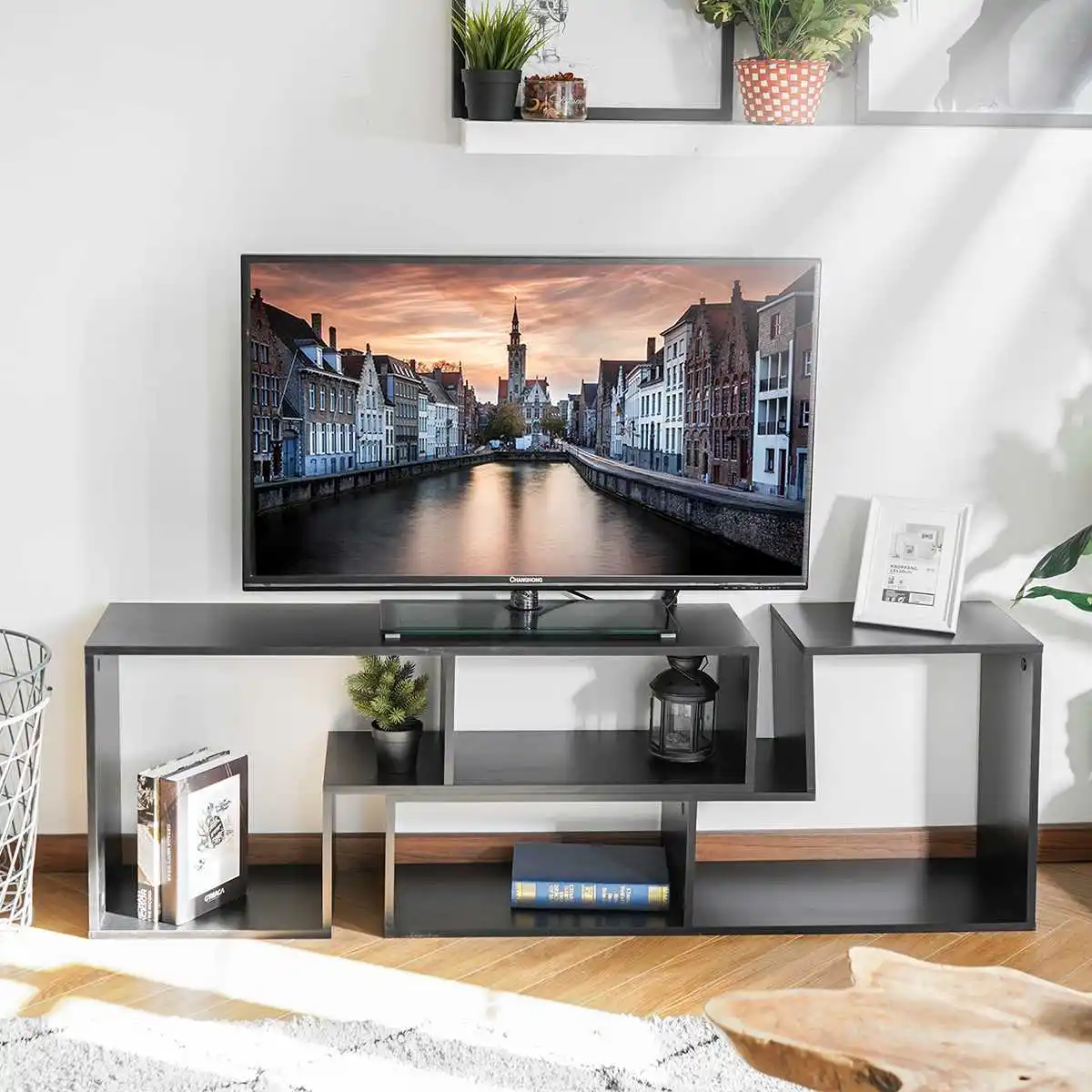 TV Cabinet Simple Combination TV Stand Storage Shelf Bookshelf Modern LCD TV Support for Home Study Bedroom Living Room Office
TV Cabinet Simple Combination TV Stand Storage Shelf Bookshelf Modern LCD TV Support for Home Study Bedroom Living Room Office