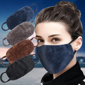Adults Winter Plush Warm Face Mouth Masks Washable Reusable Windproof Mask Solid Earloop Mascarillas Se6
Adults Winter Plush Warm Face Mouth Masks Washable Reusable Windproof Mask Solid Earloop Mascarillas Se6