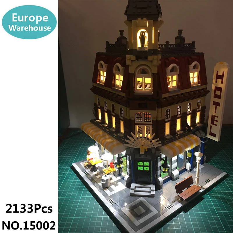 Lepinblocks Creator Expert House 15002 Hotel Cafe Corner Building Blocks Set City Architecture 10182 Kids Toys Gift King Bricks
Lepinblocks Creator Expert House 15002 Hotel Cafe Corner Building Blocks Set City Architecture 10182 Kids Toys Gift King Bricks