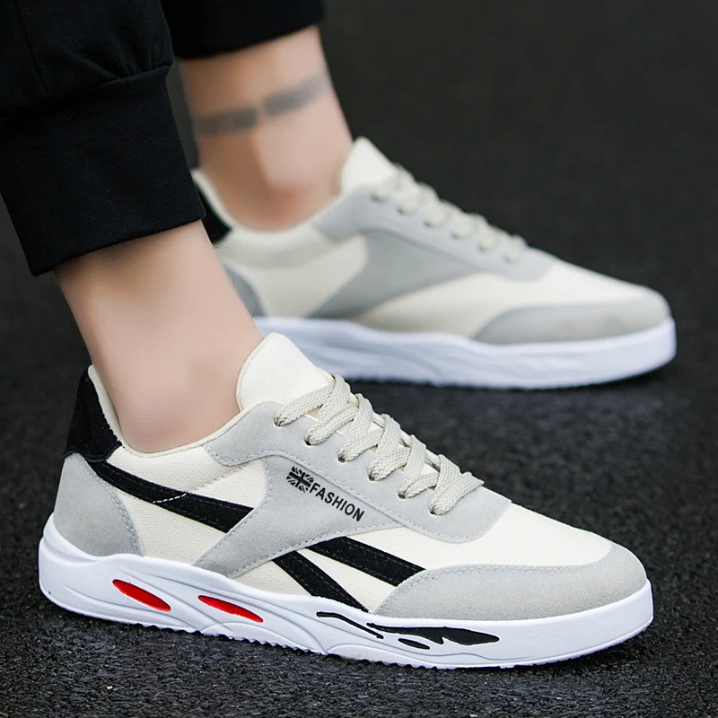 2019 New Spring and autumn Men's Shoes Korean Mens Sports and Leisure Canvas Shoes student Board Shoes Male Low Top Sneakers
2019 New Spring and autumn Men's Shoes Korean Mens Sports and Leisure Canvas Shoes student Board Shoes Male Low Top Sneakers