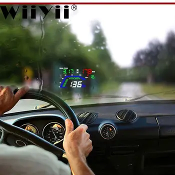 Wiiyii Q7 HUD OBD2 Head-Up Display GPS speedometer mirror Car Motorcycle Driving Computer Auto Accessories
Wiiyii Q7 HUD OBD2 Head-Up Display GPS speedometer mirror Car Motorcycle Driving Computer Auto Accessories