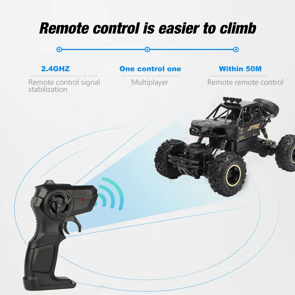 Transportation - 28cm 4WD 2.4Ghz Radio Remote Control Drifting Climbing Cars for Run on Ground/Grass Land Off-Road RC Cars
