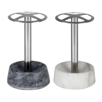 Toothbrush Holder Stand, Holds Up To 4 Toothbrushes for Bathroom Vanity Countertop, Natural Marble+304 Stainless Steel
Toothbrush Holder Stand, Holds Up To 4 Toothbrushes for Bathroom Vanity Countertop, Natural Marble+304 Stainless Steel