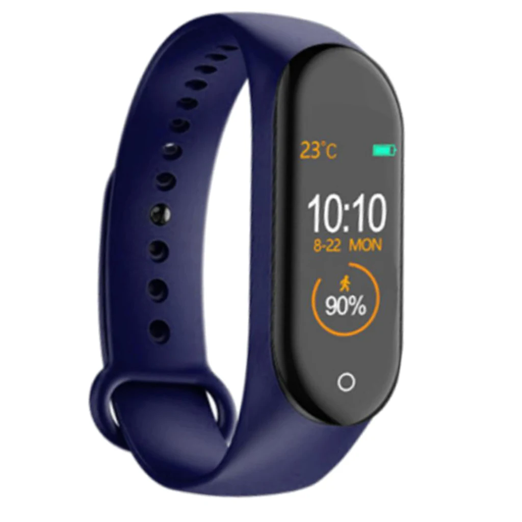 Russian M4 Bluetooth Smart Band Watch Waterproof Heart Rate Blood Pressure Oxygen Monitor Fitness Tracker Wristband Smartband
Russian M4 Bluetooth Smart Band Watch Waterproof Heart Rate Blood Pressure Oxygen Monitor Fitness Tracker Wristband Smartband