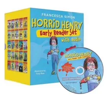 25 books Francesca Simon Horrid Henry Early Reader English Story Picture Books for Children Learn English Reading Books
25 books Francesca Simon Horrid Henry Early Reader English Story Picture Books for Children Learn English Reading Books