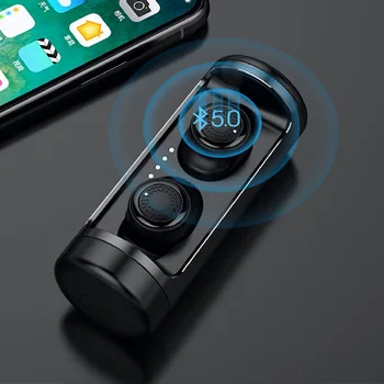 OVEVO Q63 Wireless Bluetooth Earphone With Charging Dock Cvc 6.0 Noise Cancelling Headset Bluetooth ear buds For Smart phone
OVEVO Q63 Wireless Bluetooth Earphone With Charging Dock Cvc 6.0 Noise Cancelling Headset Bluetooth ear buds For Smart phone