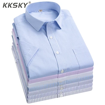 Homme Shirt Summer White Shirt Men's Short-sleeved Slim Business Men's Shirt Solid Color Dress To Work Thin Shirt 2019 Hot Sale
Homme Shirt Summer White Shirt Men's Short-sleeved Slim Business Men's Shirt Solid Color Dress To Work Thin Shirt 2019 Hot Sale