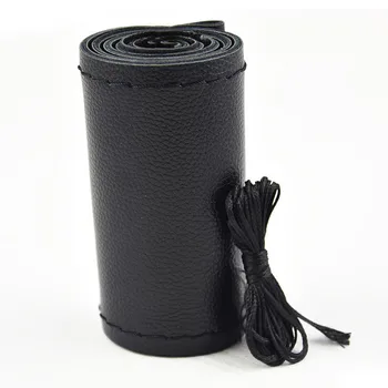 Auto Steering Wheel Cover Leather Smooth Design Car Steering-Wheel Braid on Case Protection diameter 37/38cm 15 inch Hand Sewing
Auto Steering Wheel Cover Leather Smooth Design Car Steering-Wheel Braid on Case Protection diameter 37/38cm 15 inch Hand Sewing