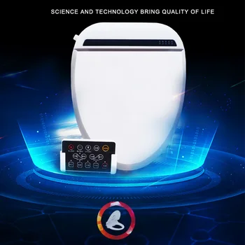 Remote Control Toilet Cover Smart Toilet Seat With Heating Helps Detoxify Warm Wash Electronic Intelligent Bidet Cover
Remote Control Toilet Cover Smart Toilet Seat With Heating Helps Detoxify Warm Wash Electronic Intelligent Bidet Cover