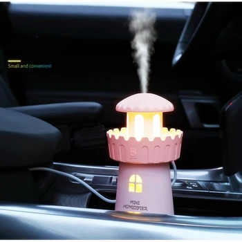 Creative Lighthouse Humidifier 150ML Ultrasonic Air Humidifier With LED Light USB Aroma Humidifiers Essential Oil
Creative Lighthouse Humidifier 150ML Ultrasonic Air Humidifier With LED Light USB Aroma Humidifiers Essential Oil