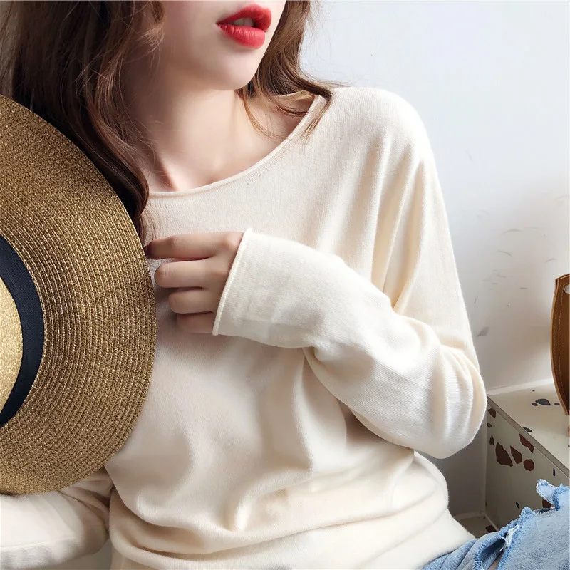 2021 Winter T Shirt Women Elasticity Oversized T-Shirt Woman Clothes Female Tops Long sleeve Women's tube top knit Canale
2021 Winter T Shirt Women Elasticity Oversized T-Shirt Woman Clothes Female Tops Long sleeve Women's tube top knit Canale