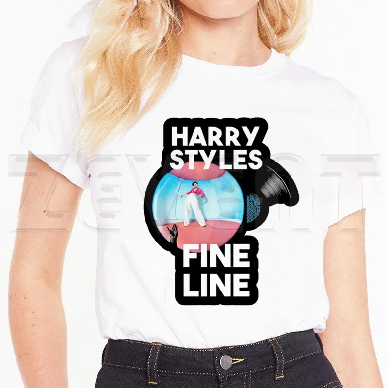 Harry Styles Fine Line Women's Shirts Print Harajuku TShirt Short Sleeve Tshirt Sexy Beautiful Girl Vogue Girls Tops 
Harry Styles Fine Line Women's Shirts Print Harajuku TShirt Short Sleeve Tshirt Sexy Beautiful Girl Vogue Girls Tops