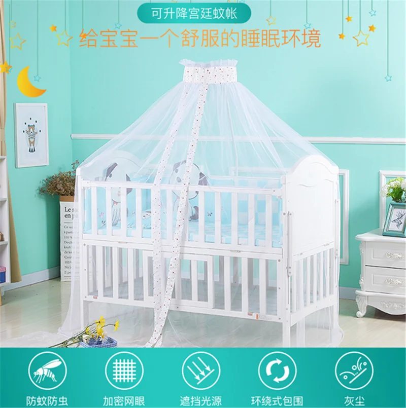 Детская москитная сетка летняя купольная занавеска для спальни портативная