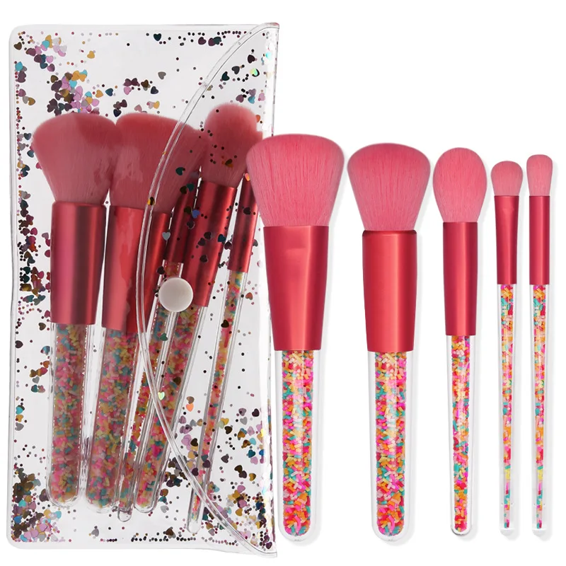2019 New Arrival 5pcs Lollipop Candy Crystal Makeup Brushes Set Colorful Lovely Foundation Blending Brush Makeup Tool maquillaje
2019 New Arrival 5pcs Lollipop Candy Crystal Makeup Brushes Set Colorful Lovely Foundation Blending Brush Makeup Tool maquillaje