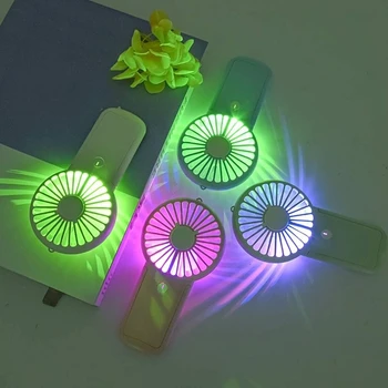 USB Fan, USB Mini Handheld Fan with LED Lights, Rechargeable Fan with Stand, 3 Speed Lower Noise Fan for Home Office Travel
USB Fan, USB Mini Handheld Fan with LED Lights, Rechargeable Fan with Stand, 3 Speed Lower Noise Fan for Home Office Travel