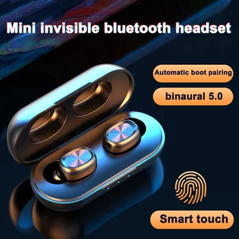 Touch control TWS 5.0 Bluetooth headset wireless headset hands-free HIFI stereo wireless earbud headset with microphone earphone
Touch control TWS 5.0 Bluetooth headset wireless headset hands-free HIFI stereo wireless earbud headset with microphone earphone