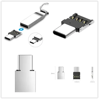 USB 3.1 Type-C USB-C Connector Type C Male to USB Female OTG Adapter Converter For Android Tablet Phone Flash Drive U Disk 1Pcs
USB 3.1 Type-C USB-C Connector Type C Male to USB Female OTG Adapter Converter For Android Tablet Phone Flash Drive U Disk 1Pcs