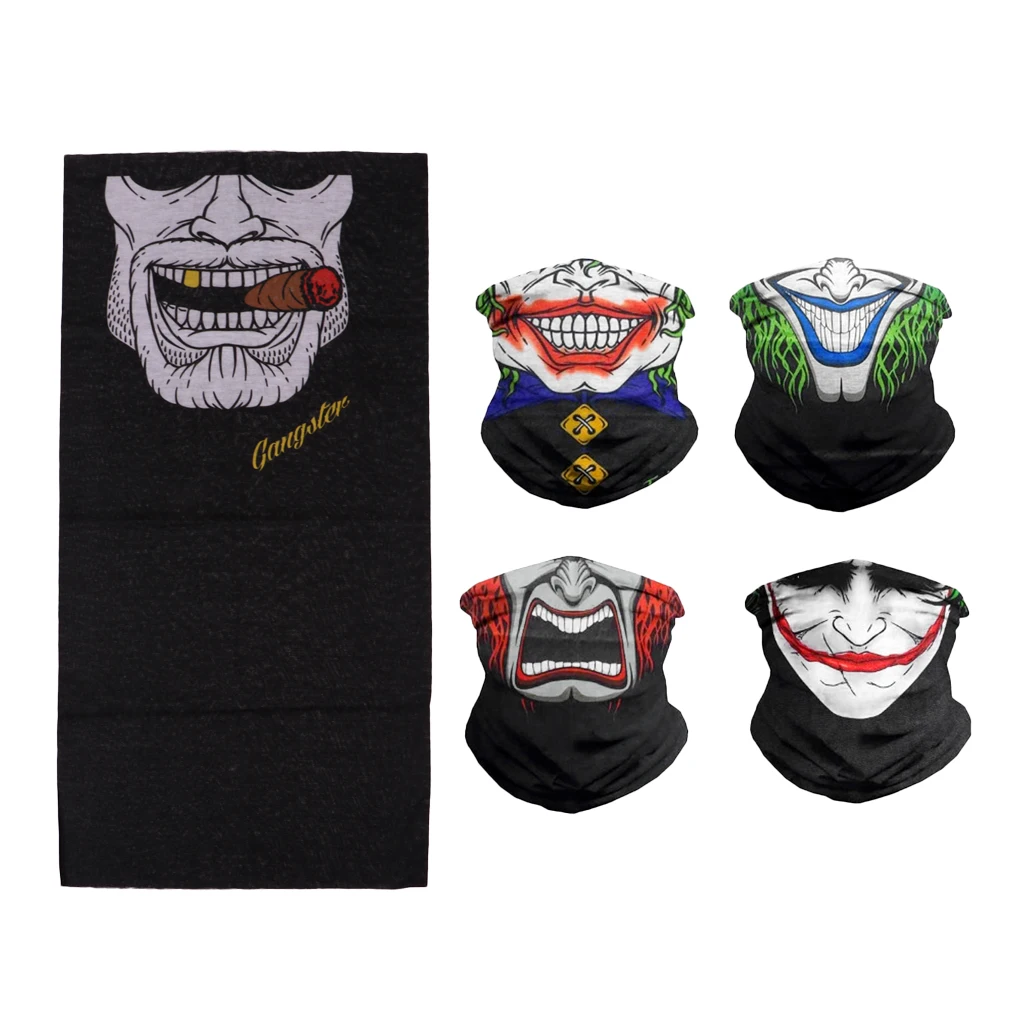 Perfeclan Bandana Novel Skull Riding Neck Face Mask Shield Snood Wristband for Cycling Hiking Running Skiing Fishing Perfeclan Bandana Novel Skull Riding Neck Face Mask Shield Snood Wristband for Cycling Hiking Running Skiing Fishing