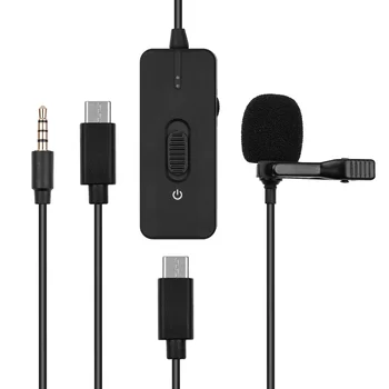 Omnidirectional Lavalier Condenser Microphone with Switchable 3.5mm/ 6.5mm Audio Adapter mic for Computer Cellphone Camera
Omnidirectional Lavalier Condenser Microphone with Switchable 3.5mm/ 6.5mm Audio Adapter mic for Computer Cellphone Camera