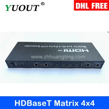 HDBaseT Matrix 4x4 HDMI Matrix Support HDBT and IR control RS232 HDMI Matrix 4 in 4 out 4x4 HDMI Matrix with remote
HDBaseT Matrix 4x4 HDMI Matrix Support HDBT and IR control RS232 HDMI Matrix 4 in 4 out 4x4 HDMI Matrix with remote