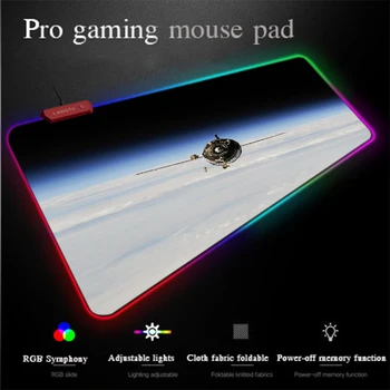 Yuzuoan 90X40 Programming Mouse Pad Spacecraft LED Color Illumination Backlit Large Comfortable RGB Gaming Mouse Pad Universal
Yuzuoan 90X40 Programming Mouse Pad Spacecraft LED Color Illumination Backlit Large Comfortable RGB Gaming Mouse Pad Universal