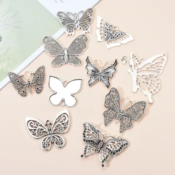 10pcs Charms Butterfly Antique Making Pendant Fit Vintage Tibetan Silver Color DIY Handmade Jewelry Accessories 
10pcs Charms Butterfly Antique Making Pendant Fit Vintage Tibetan Silver Color DIY Handmade Jewelry Accessories