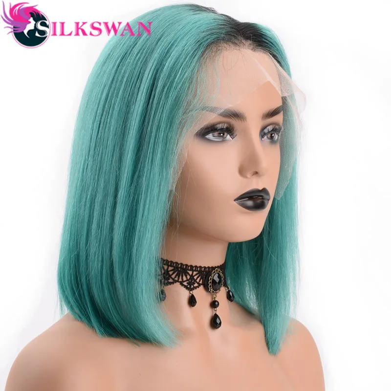 Brazilian Hair Lake Blue Bob wigs Pre-plucked Natural Color & Ombre Colored Lace Frontal Wigs Silkswan Remy Human Hair For Women
Brazilian Hair Lake Blue Bob wigs Pre-plucked Natural Color & Ombre Colored Lace Frontal Wigs Silkswan Remy Human Hair For Women