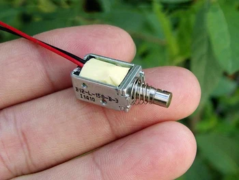 DC 5V~6V Mini DC Solenoid Electromagnet Self-holding Suction Type Micro Electric Magnet For Household Appliances Magnet
DC 5V~6V Mini DC Solenoid Electromagnet Self-holding Suction Type Micro Electric Magnet For Household Appliances Magnet