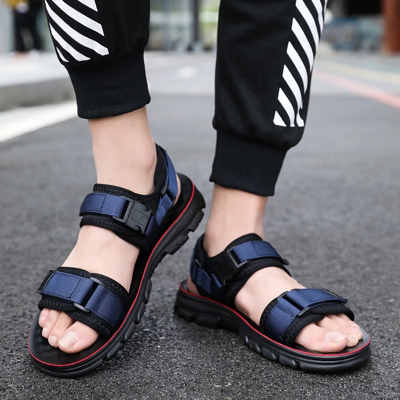 Fashion Style Man Sandals Casual Flat Heels Shoes Summer Male Flats Adult Shoes Men High Quality Waterproof Light Zapatos Hombre
Fashion Style Man Sandals Casual Flat Heels Shoes Summer Male Flats Adult Shoes Men High Quality Waterproof Light Zapatos Hombre