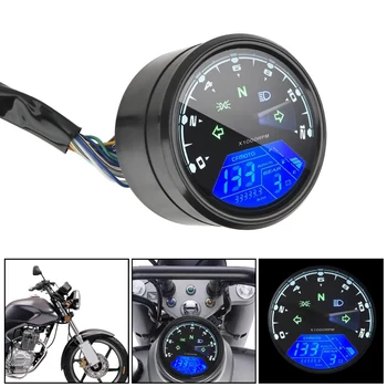 Motorcycle Panel Speedometer Night vision Dial Odometer LED Multi-function Digital Indicator Tachometer Fuel Meter Anti-glare
Motorcycle Panel Speedometer Night vision Dial Odometer LED Multi-function Digital Indicator Tachometer Fuel Meter Anti-glare