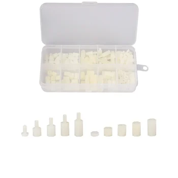 180Pcs/Set Female&Male M3 Hex Nylon Standoff Spacer Column For PCB Motherboard Fixed Plastic Spacing Screws
180Pcs/Set Female&Male M3 Hex Nylon Standoff Spacer Column For PCB Motherboard Fixed Plastic Spacing Screws