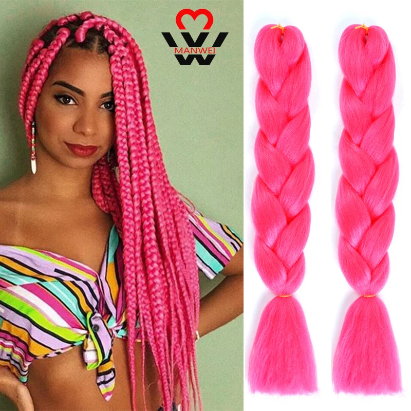 MANWEI Three Tone Colored Crochet Hair Extensions Synthetic Heat Resistant Crochet Braids Ombre Jumbo Braiding Hair Extensions
MANWEI Three Tone Colored Crochet Hair Extensions Synthetic Heat Resistant Crochet Braids Ombre Jumbo Braiding Hair Extensions