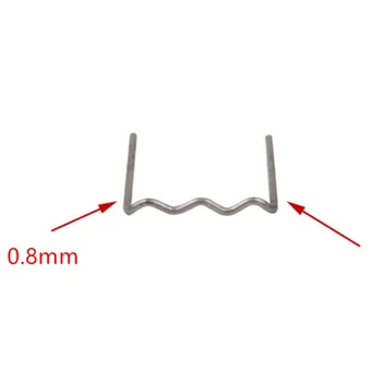 Supplies Flat 1000PCS Hot staples Standard Stainless Steel For Plastic Stapler Repair
Supplies Flat 1000PCS Hot staples Standard Stainless Steel For Plastic Stapler Repair