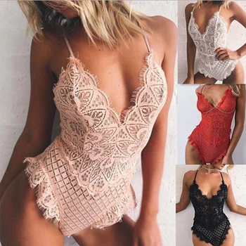 Hot Top Ladies Stretch Lace Bodysuit Womens Bardot Frill Off Shoulder Party Lace Panel Jumpsuit Solid Lace Sexy Erotic Clothing
Hot Top Ladies Stretch Lace Bodysuit Womens Bardot Frill Off Shoulder Party Lace Panel Jumpsuit Solid Lace Sexy Erotic Clothing