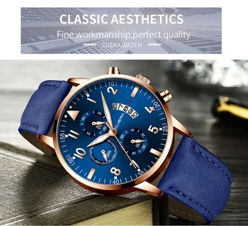 Mens Watches Top brand luxury Men Busine Sports Watch Analog Sport Leather Mens Watches hombre relogio masculino watch sport
Mens Watches Top brand luxury Men Busine Sports Watch Analog Sport Leather Mens Watches hombre relogio masculino watch sport