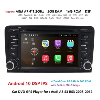 Android 10 Multifunctional Car Radio Fit AUDI A3 S3 RS3 2003-2012 With Bluetooth Handsfree SWC 7.2''Screen audio navigation unit
Android 10 Multifunctional Car Radio Fit AUDI A3 S3 RS3 2003-2012 With Bluetooth Handsfree SWC 7.2''Screen audio navigation unit