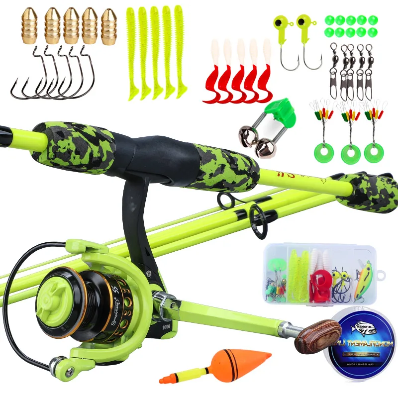 Sougayilang Fishing Rod and Reel Combo Spinning Fishing Rod and Spinning Reel Fishing Line Lure Hook Full Set Gift for Boys Girl
Sougayilang Fishing Rod and Reel Combo Spinning Fishing Rod and Spinning Reel Fishing Line Lure Hook Full Set Gift for Boys Girl