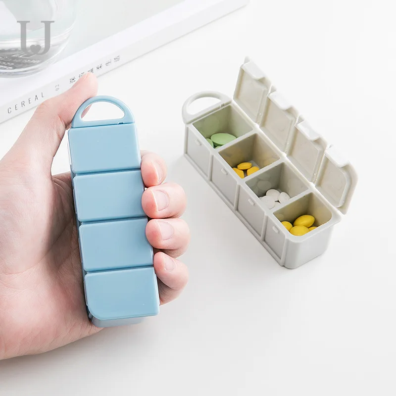 Travel Medicine Box Mini Portable Packing Seperated Medicine Box Sub-Hanging Sealed Moisture-Proof Remind Medicine Pill Box
Travel Medicine Box Mini Portable Packing Seperated Medicine Box Sub-Hanging Sealed Moisture-Proof Remind Medicine Pill Box