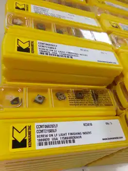 5PCS KENNAMETAL CARBIDE INSERT CCMT060202LF KC5010
5PCS KENNAMETAL CARBIDE INSERT CCMT060202LF KC5010