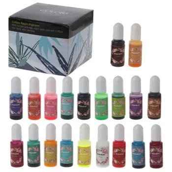 20Pcs 20 Color Epoxy Resin Pigment Kit Liquid Epoxy Resin Colorant Dye Jewelry Making
20Pcs 20 Color Epoxy Resin Pigment Kit Liquid Epoxy Resin Colorant Dye Jewelry Making