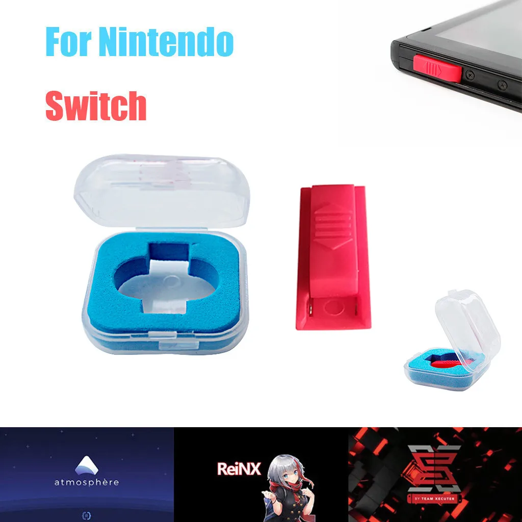CARPRIE ABS Short Connector with Storage Box Circuit DN Paper Clip Jig For Nintendo Switch RCM Mode Kits
CARPRIE ABS Short Connector with Storage Box Circuit DN Paper Clip Jig For Nintendo Switch RCM Mode Kits