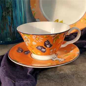 Ceramic Coffee Cups Breakfast Milk Tea Cup Drinkware With Tray Kitchen Drinking Utensils Dessert Plate Wedding Gift Eco-Friendly 
Ceramic Coffee Cups Breakfast Milk Tea Cup Drinkware With Tray Kitchen Drinking Utensils Dessert Plate Wedding Gift Eco-Friendly