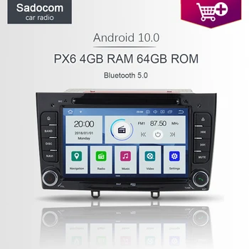 PX6 2 din Android 10.0 IPS Car DVD Player 6 Core 4G +64G ROM RDS support Carplay TPMS autoradio bluetooth For Peugeot 308 408
PX6 2 din Android 10.0 IPS Car DVD Player 6 Core 4G +64G ROM RDS support Carplay TPMS autoradio bluetooth For Peugeot 308 408