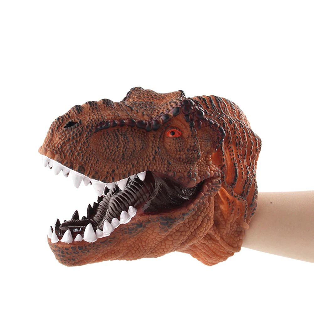 Реалистичные динозавры детские игрушки шалость резиновые перчатки подарок