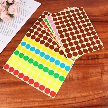 30 Sheets Colorful Dots Stickers Labels Self-Adhesive Stickers Label Classification Mark Sticker for Boys Girls (Mixed Color)
30 Sheets Colorful Dots Stickers Labels Self-Adhesive Stickers Label Classification Mark Sticker for Boys Girls (Mixed Color)