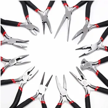 DIY Accessories Splicing and fixing Jewelry Tools Pliers Sets Ferronickel Round Nose Pliers Flat Nose Plier Side-Cutting Pliers
DIY Accessories Splicing and fixing Jewelry Tools Pliers Sets Ferronickel Round Nose Pliers Flat Nose Plier Side-Cutting Pliers